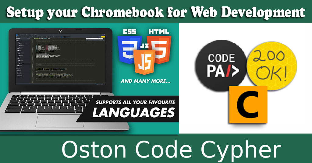 Setup your Chromebook for Web Development