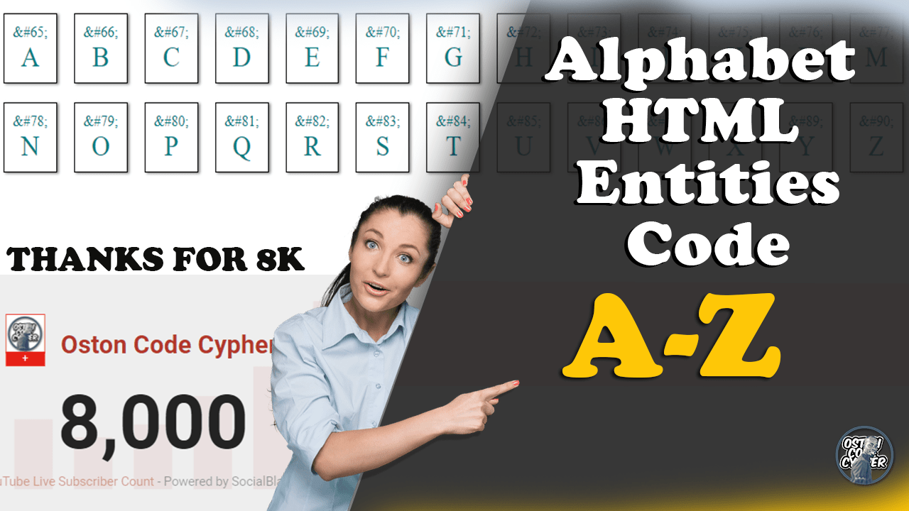 HTML Entities Code Alphabet Discovery Using JavaScript